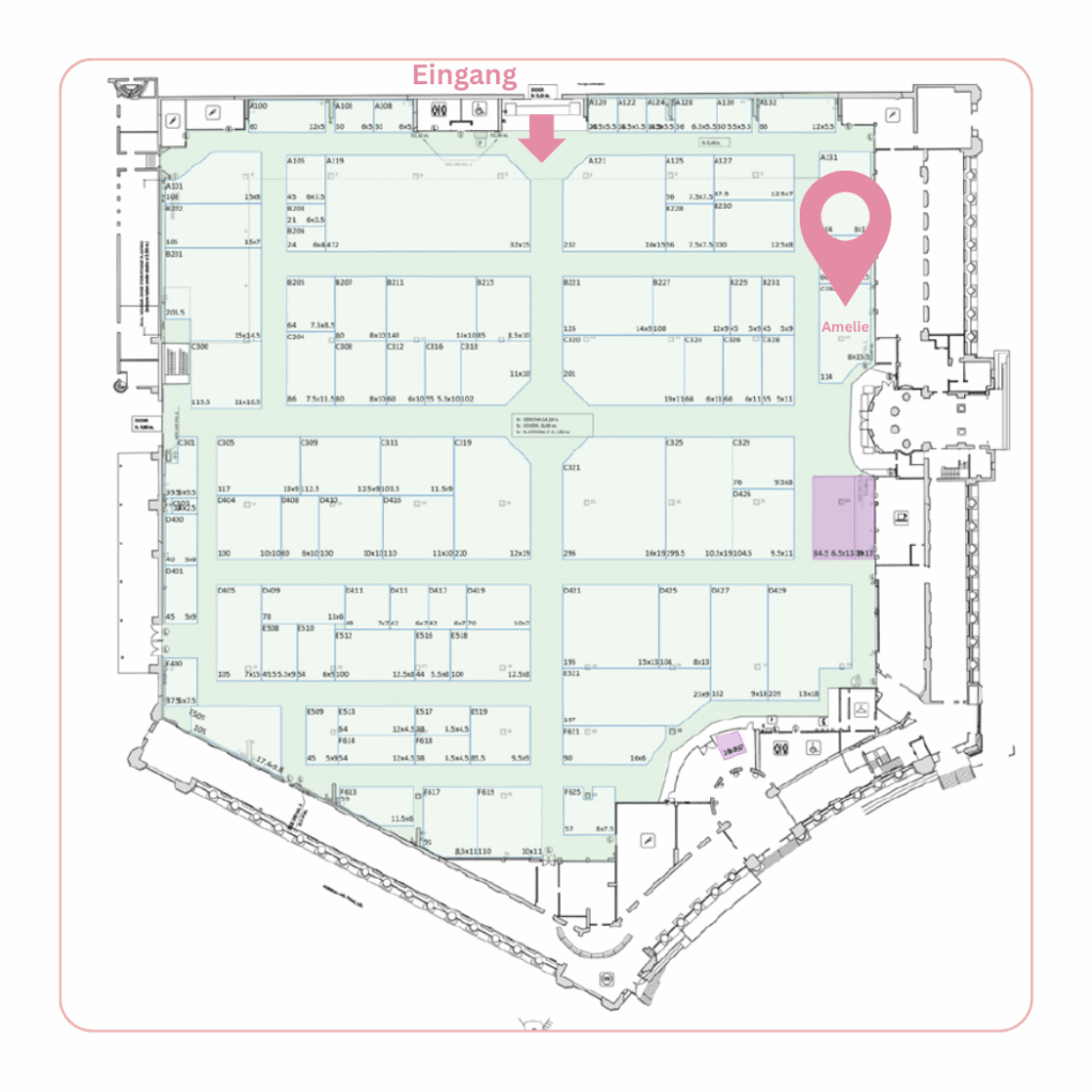 Messeplan Barcelona Bridal Fashion Week - Stand C330, Halle1